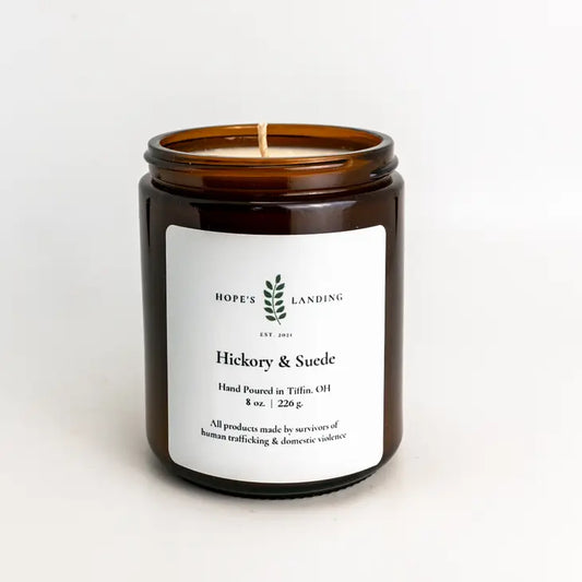 Hickory & Suede Candle