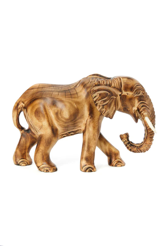 Jacaranda Wood Carved Elephant