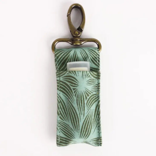 Canvas Lip Balm Bag Clip On