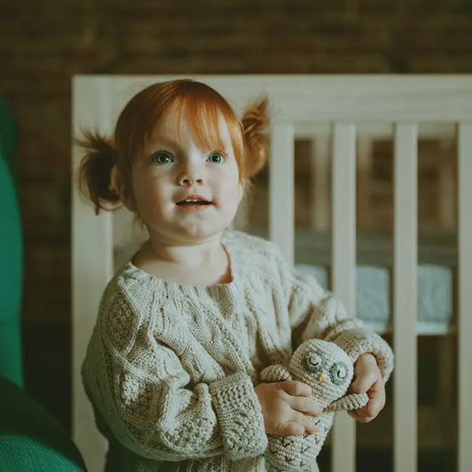 Crocheted Owl Stuffed Animal