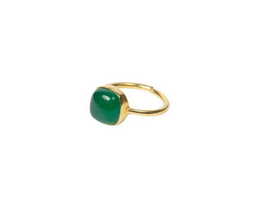Green Onyx Ring