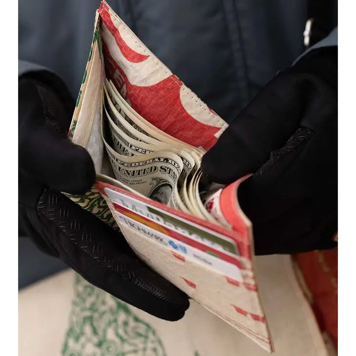 Serpent Recycled Cement  Wallet