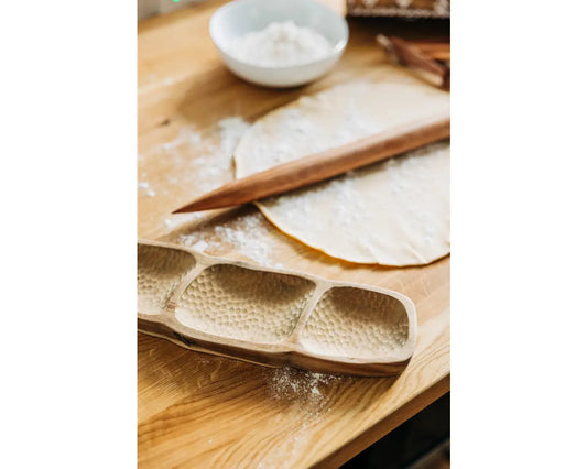 Wood Section Serving Tray