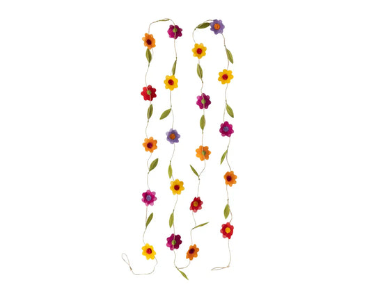 Silk Flower Garland
