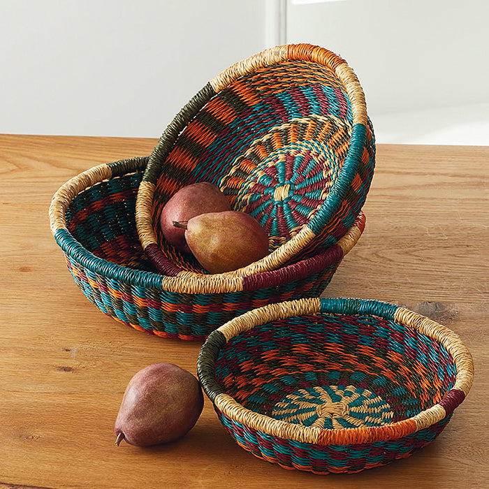 Spoke Basket Bowls