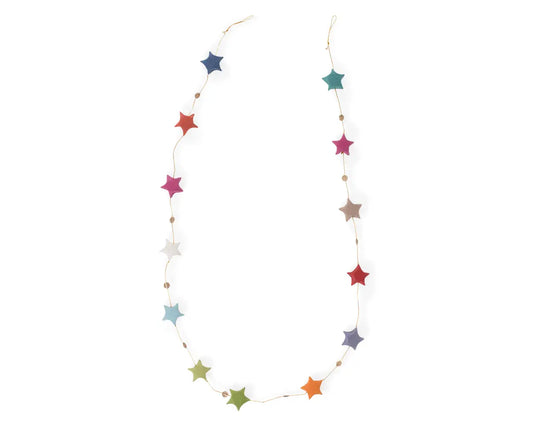 Rainbow Star Garland