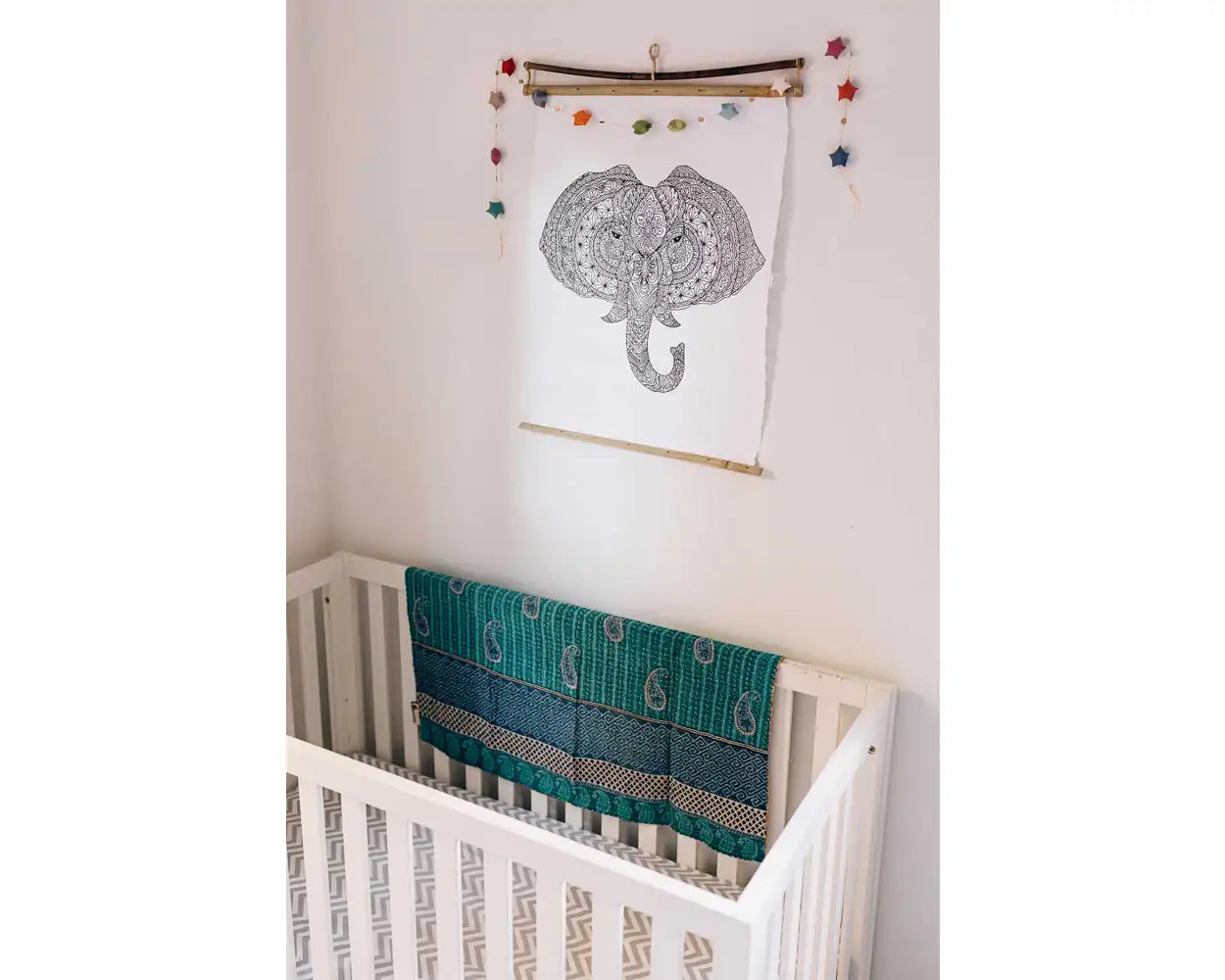 Rainbow Star Garland