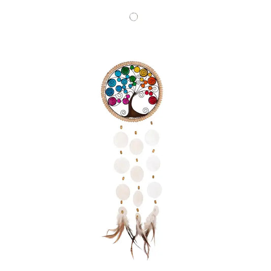 Capiz Tree of Life Dreamcatcher